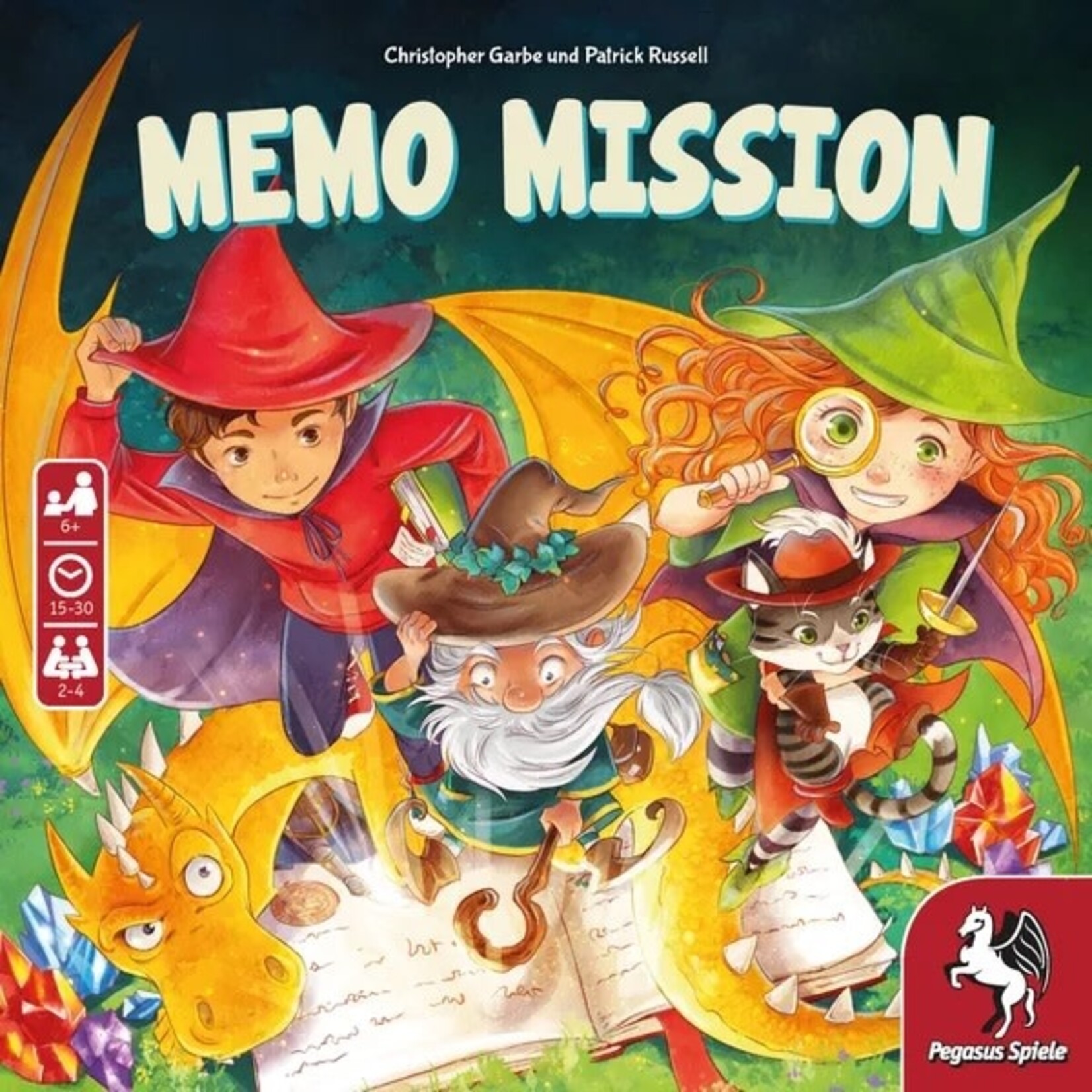 Pegasus Spiele Memo Mission