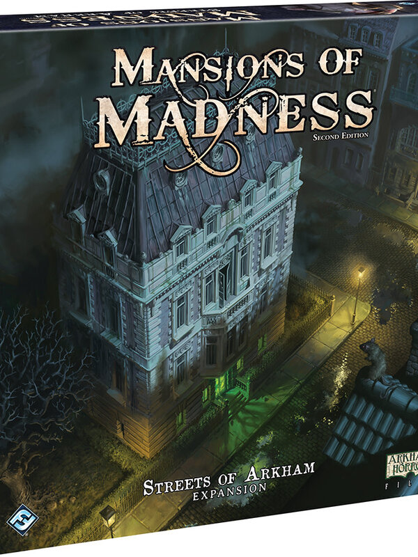 Fantasy Flight Games Mansions of Madness Streets of Arkham Expansion