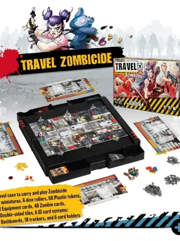 CMON Zombicide 2nd Edition Travel