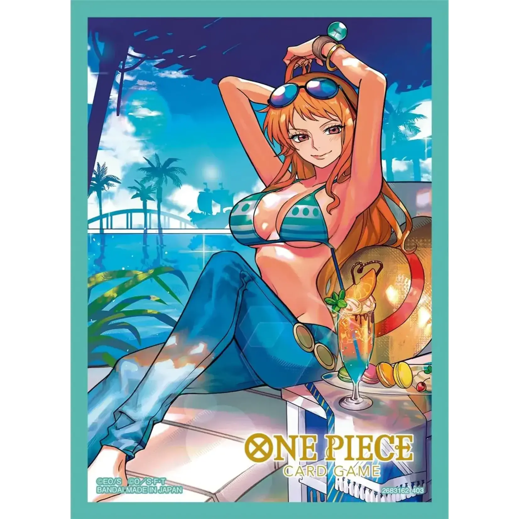 BANDAI CO One Piece TCG Card Sleeves Assortment 4
