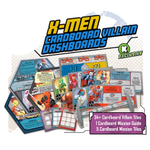 CMON Marvel United X-Men Cardboard Villain Dashboards