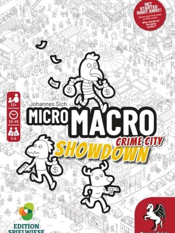 Pegasus Spiele MicroMacro Crime City Showdown