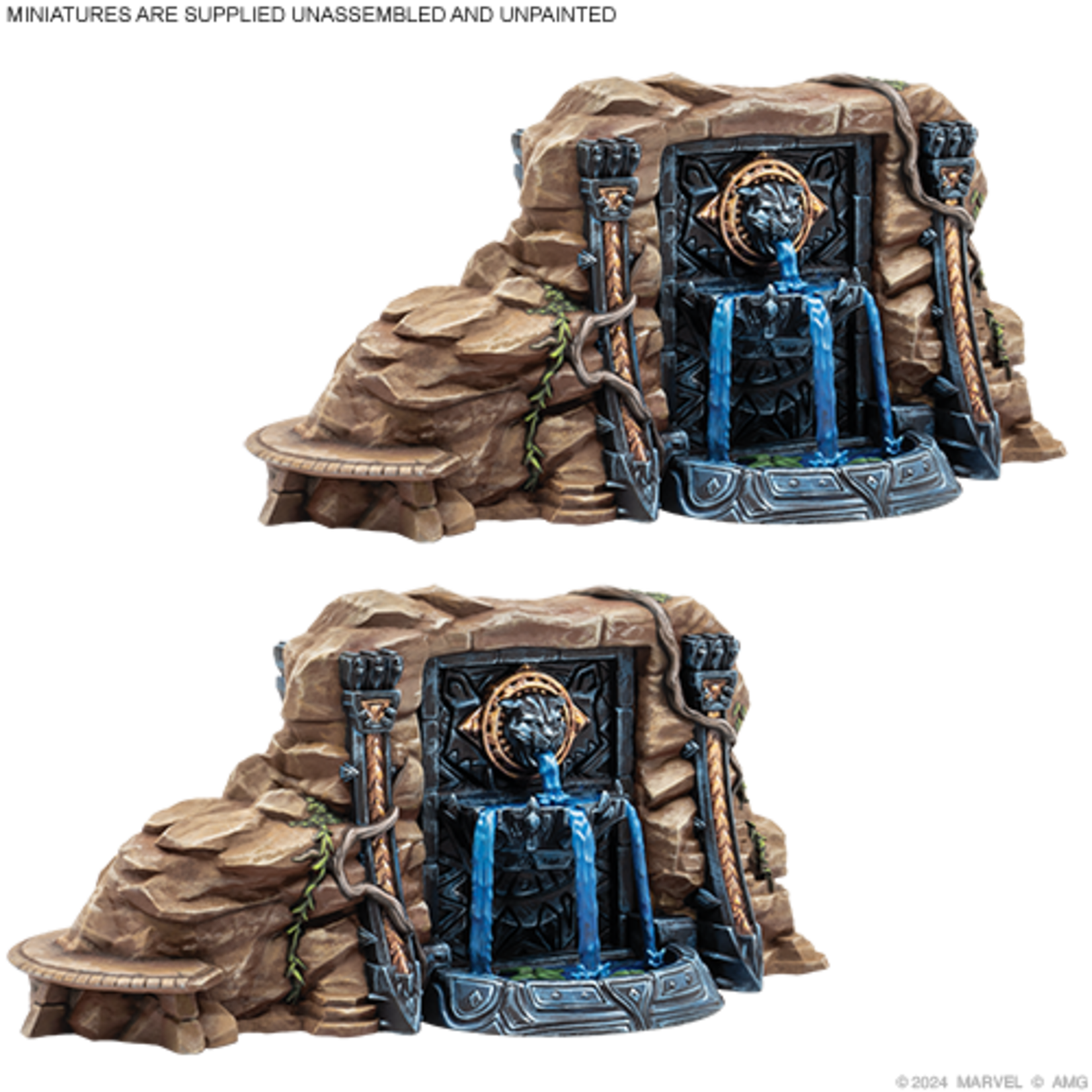 Atomic Mass Games Marvel Crisis Protocol Icons of Bast Terrain Pack