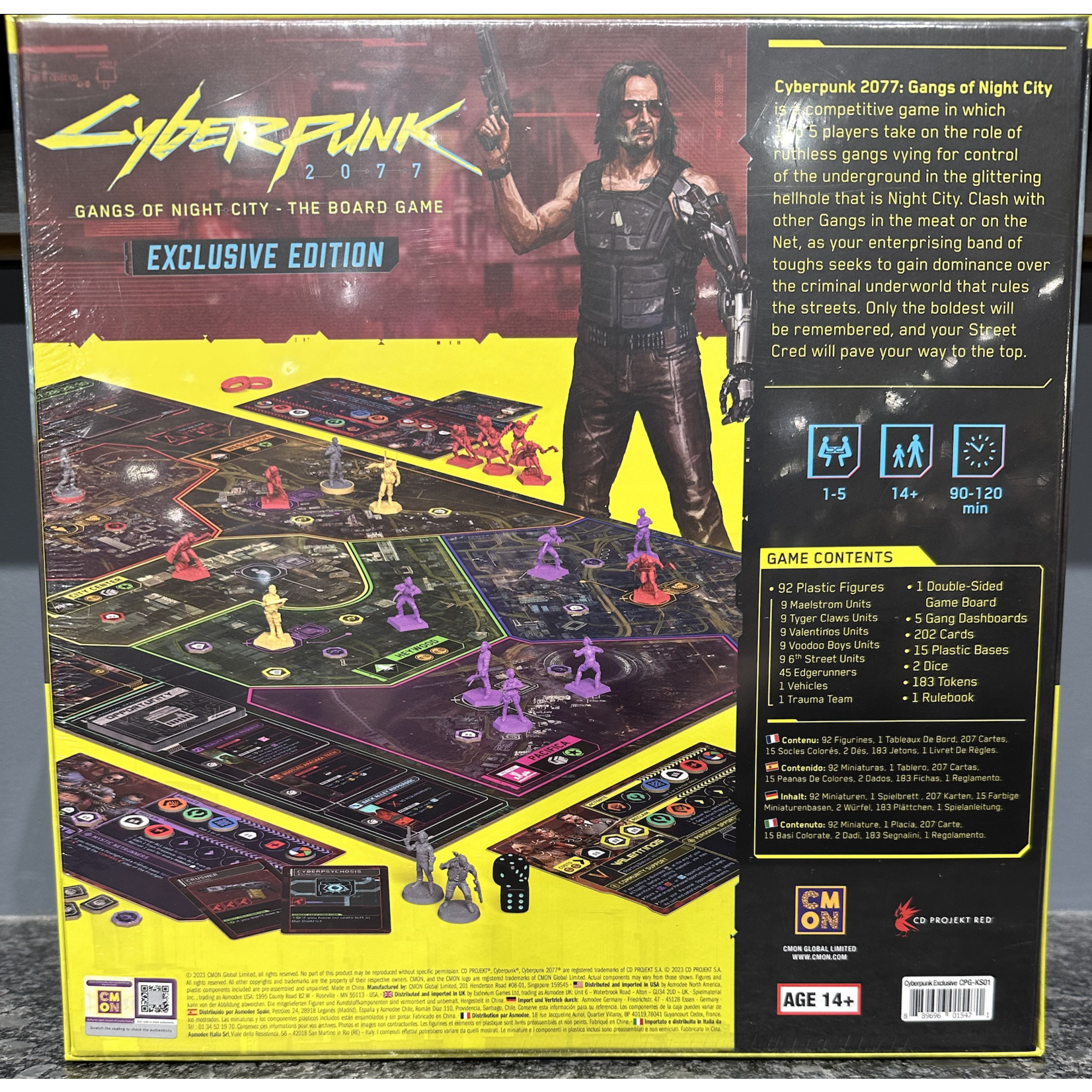 CMON Cyberpunk 2077: Gangs of Night City - Edgerunner + All in bundle