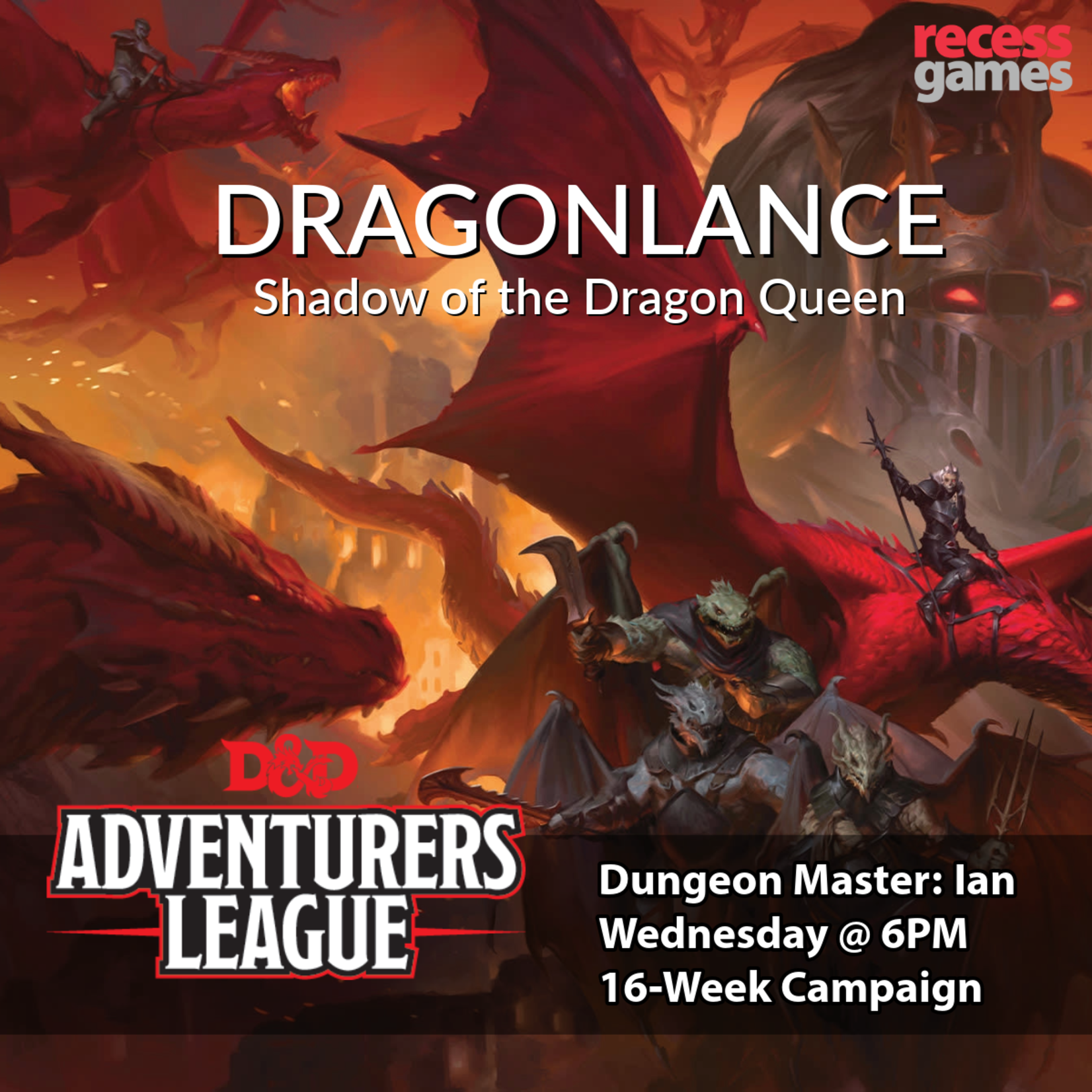 Recess D&D Adventure League - Dragonlance IK