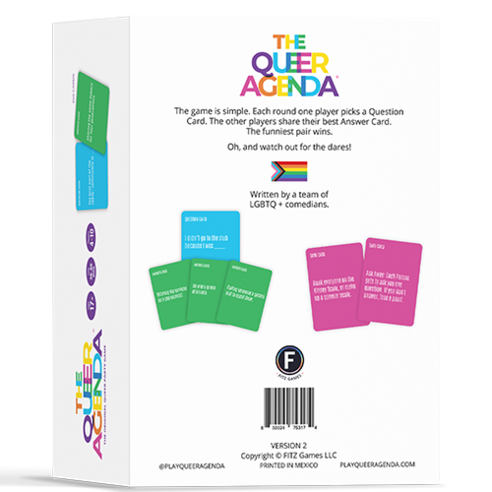 Fitz Games The Queer Agenda Base Pack