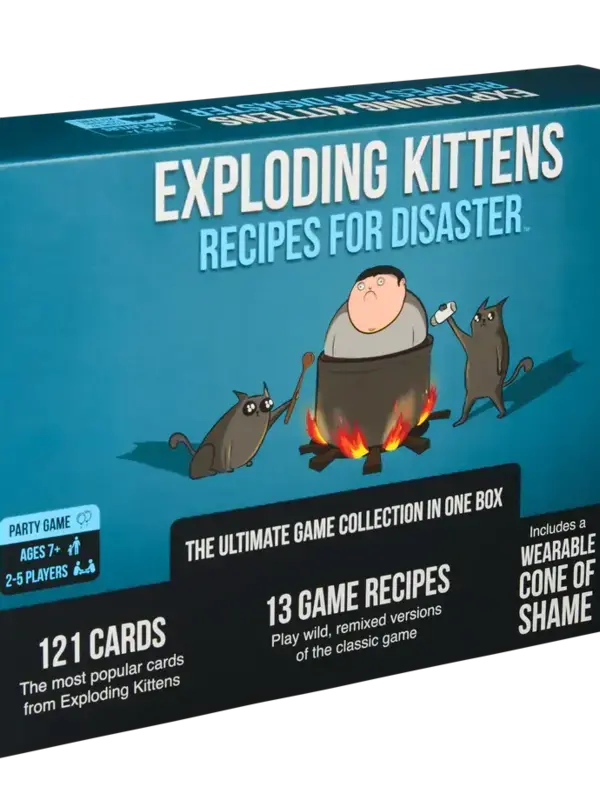 Exploding Kittens LLC Exploding Kittens Recipes for Disaster WYW