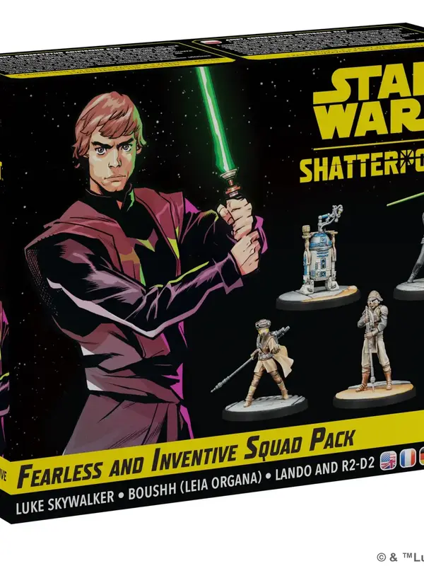 Atomic Mass Games Star Wars Shatterpoint Fearless and Inventive Squad Pack