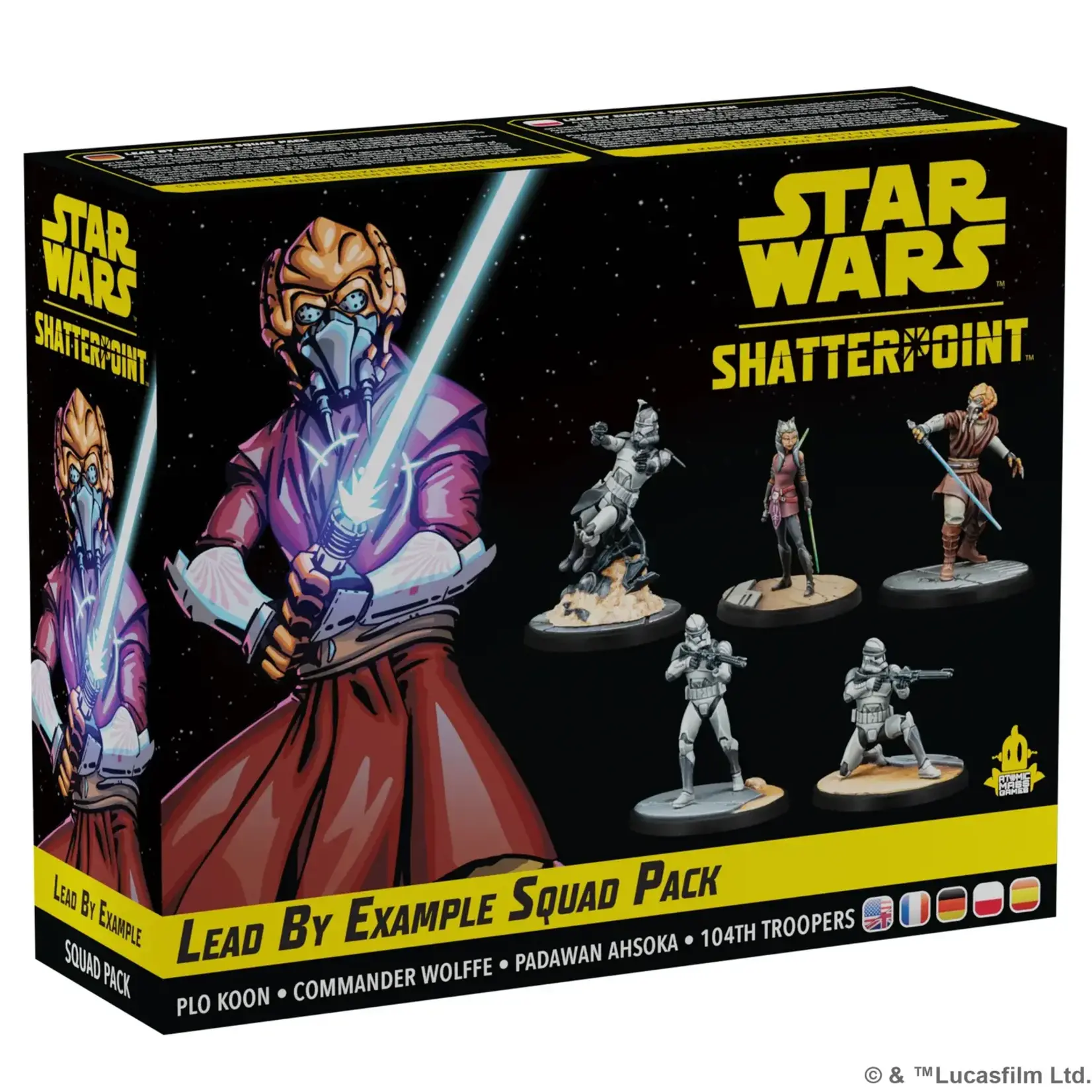 Atomic Mass Games Star Wars: Shatterpoint Lead by Example Squad Pack