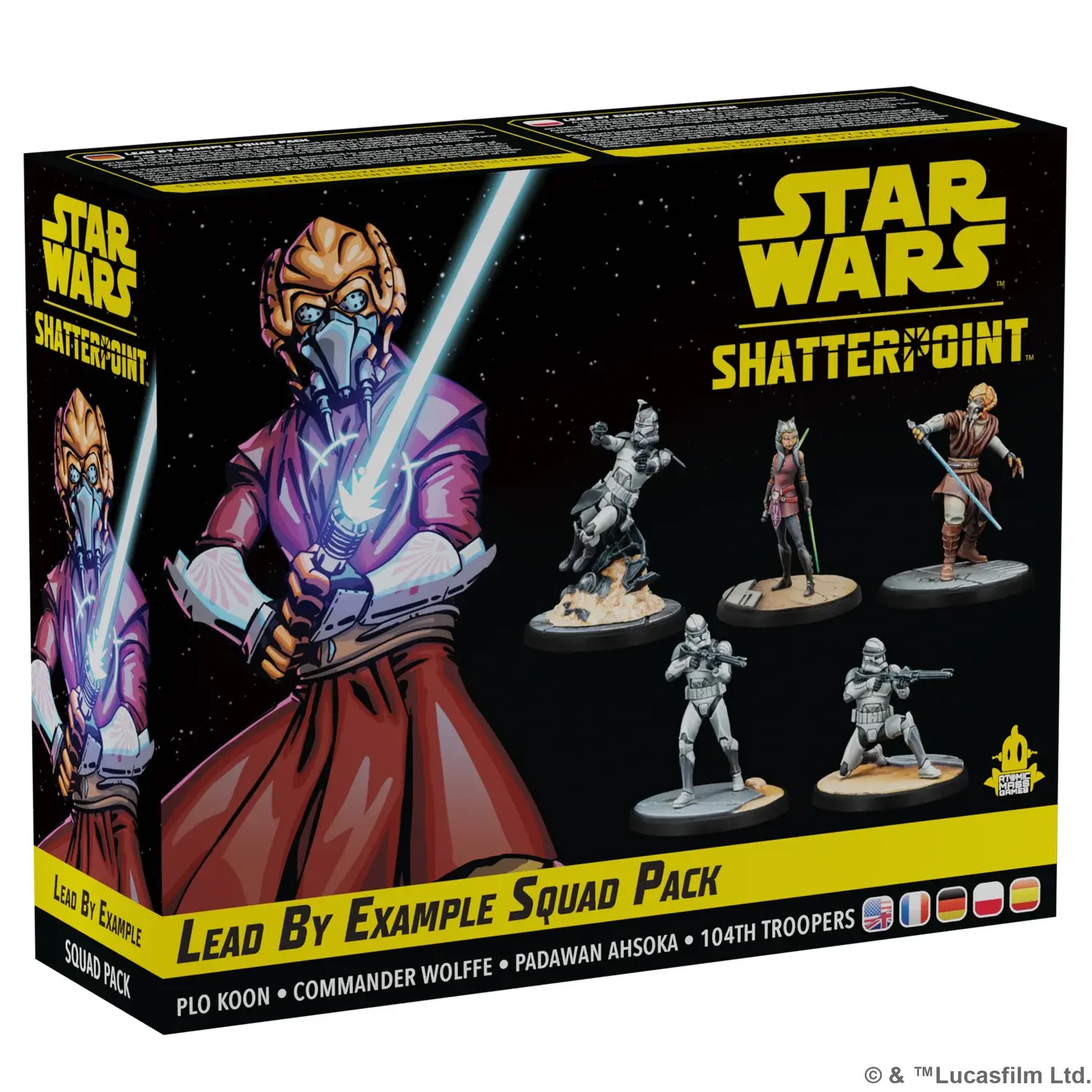 Atomic Mass Games Star Shatterpoint Jedi Hunters Squad-Pack Jedi-Jäger • Pris
