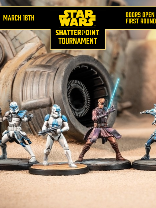 Atomic Mass Games Star Wars Shatterpoint Tournament March 16th