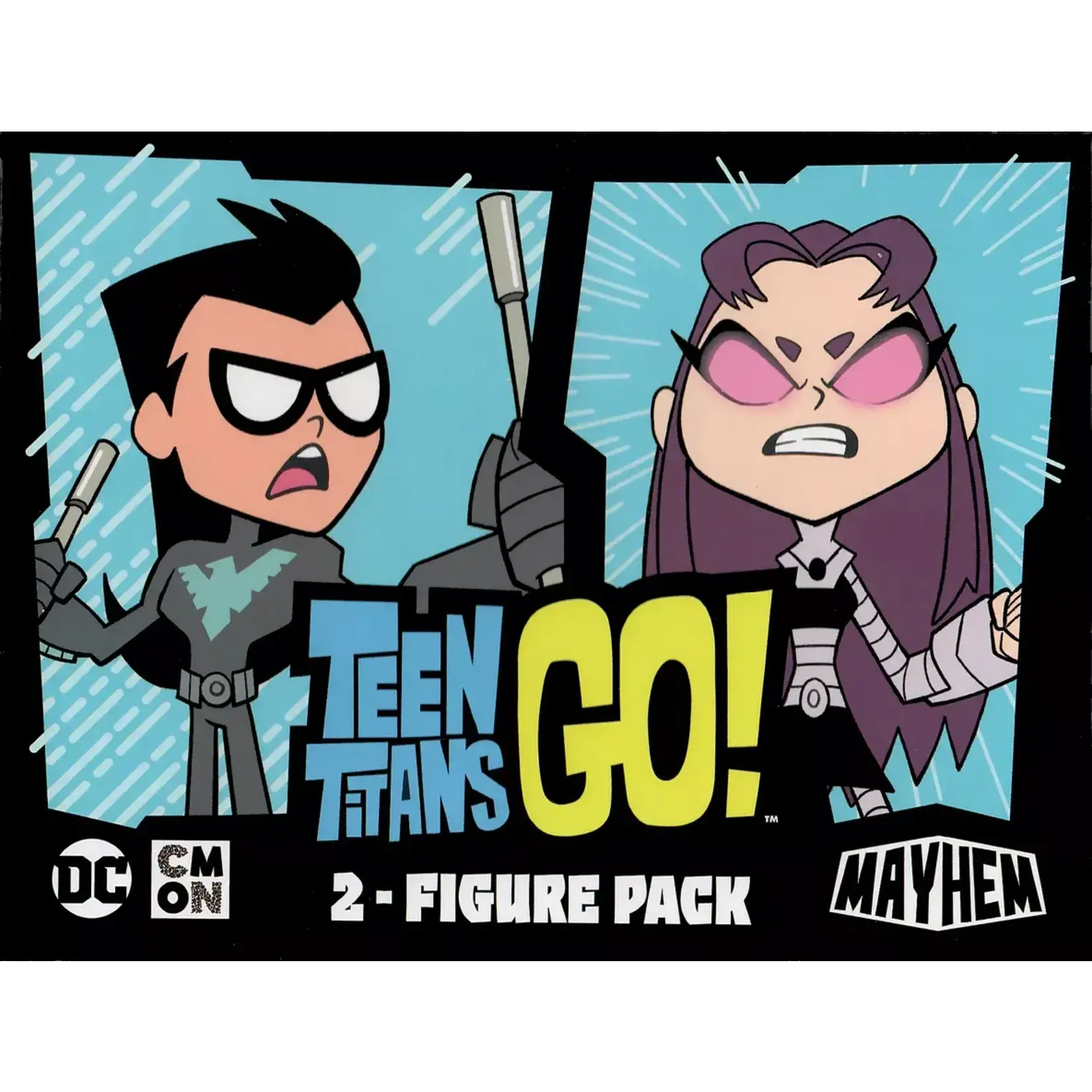 CMON Teen Titans Go! Mayhem 2-Figure Pack
