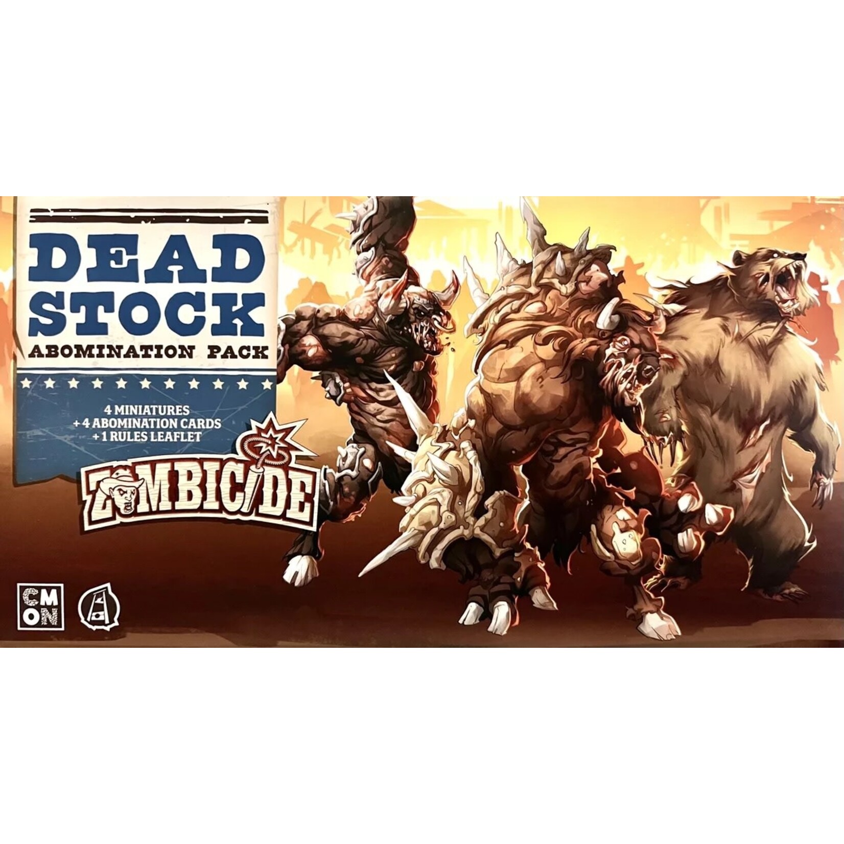 Zombicide Undead or Alive Full Steam KS - Recess Games LLC