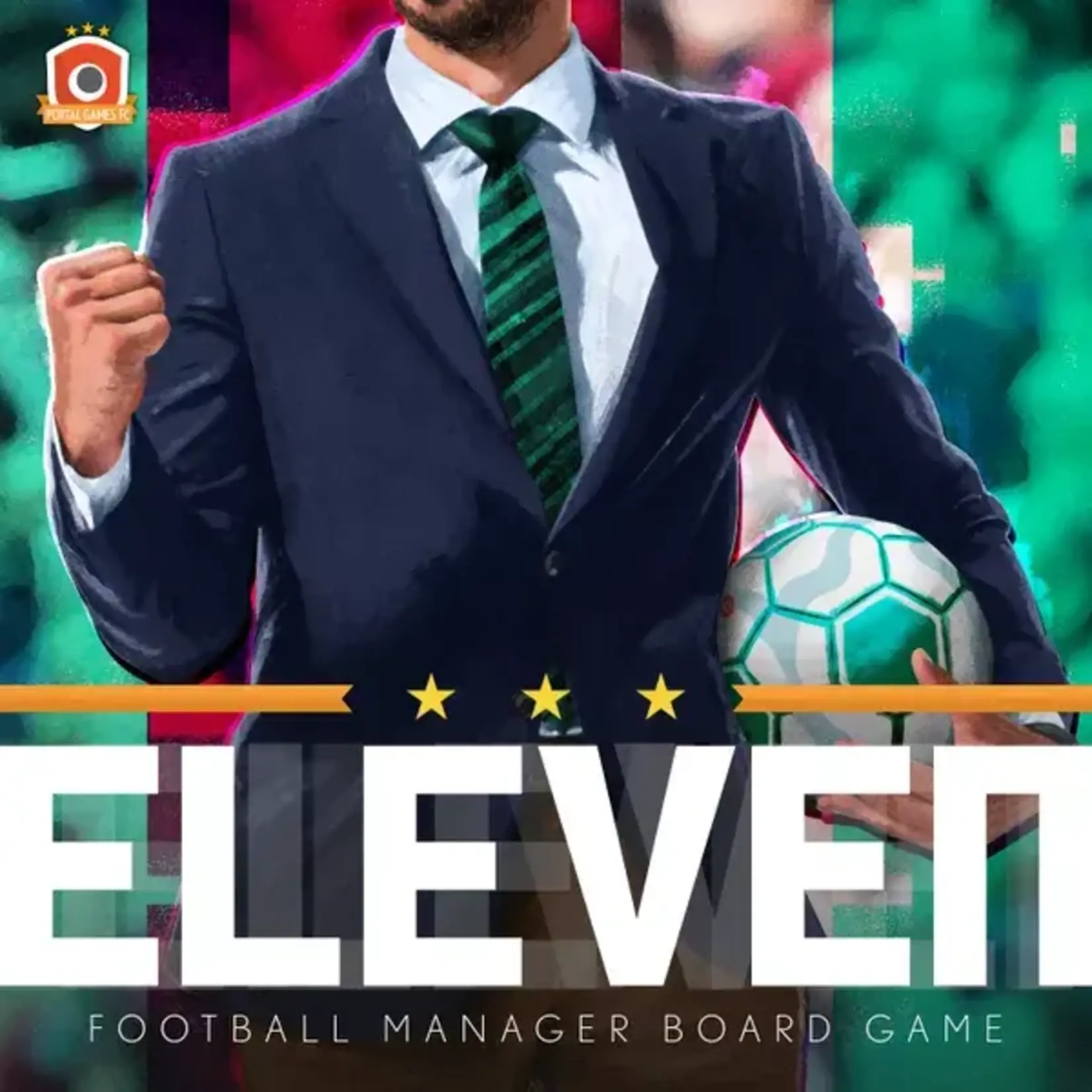 Portal Games Eleven Football Manager Board Game Bundle