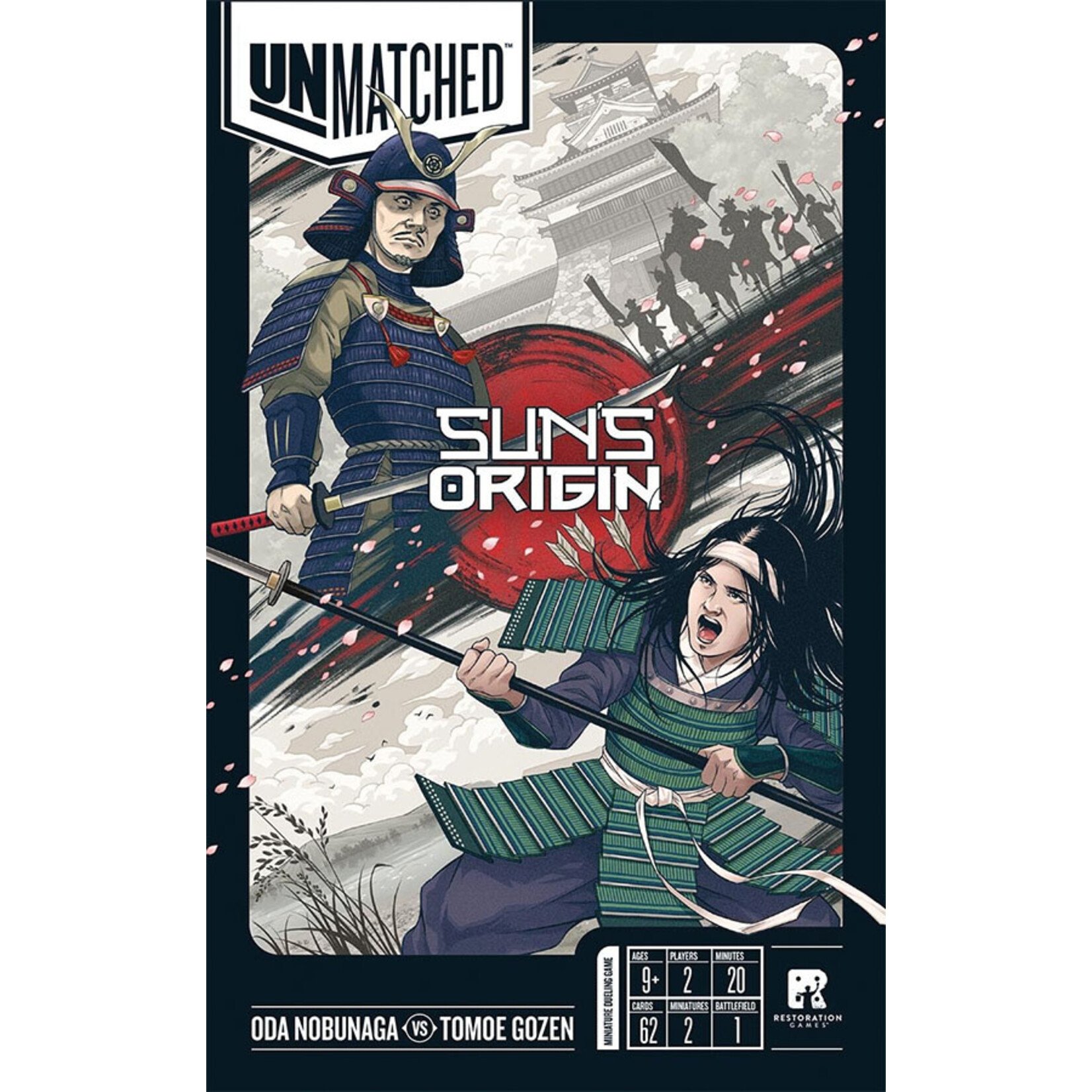 Restoration Games Unmatched Suns Origin