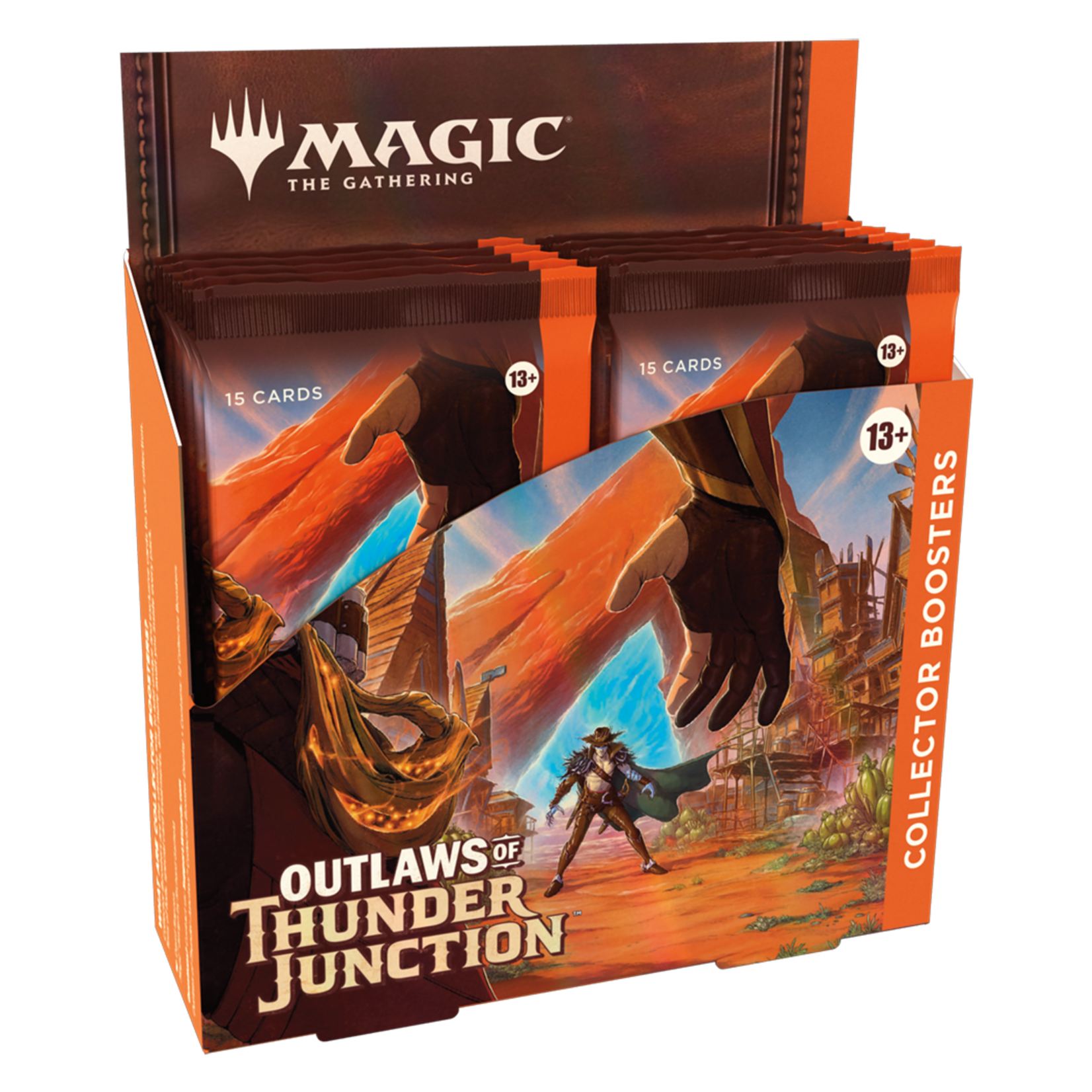 WOTC MTG MTG Outlaws of Thunder Junction Collector Booster Display