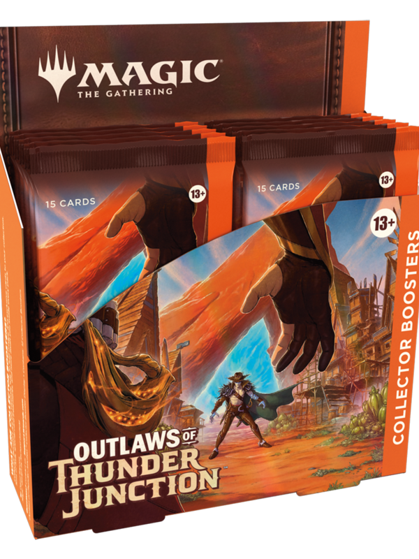 WOTC MTG MTG Outlaws of Thunder Junction Collector Booster Display