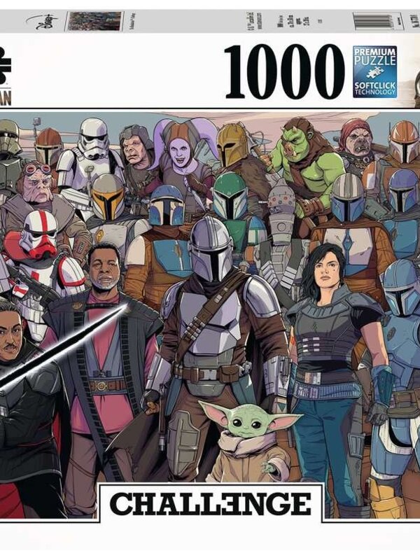 Ravensburger Star Wars The Mandalorian Challenge 1000pc Puzzle