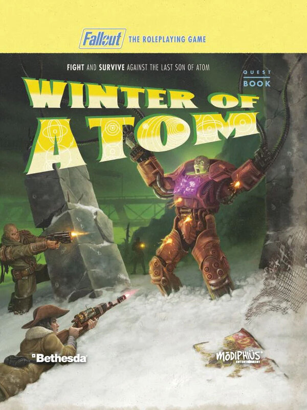 Modiphius Fallout RPG Winter of Atom Book