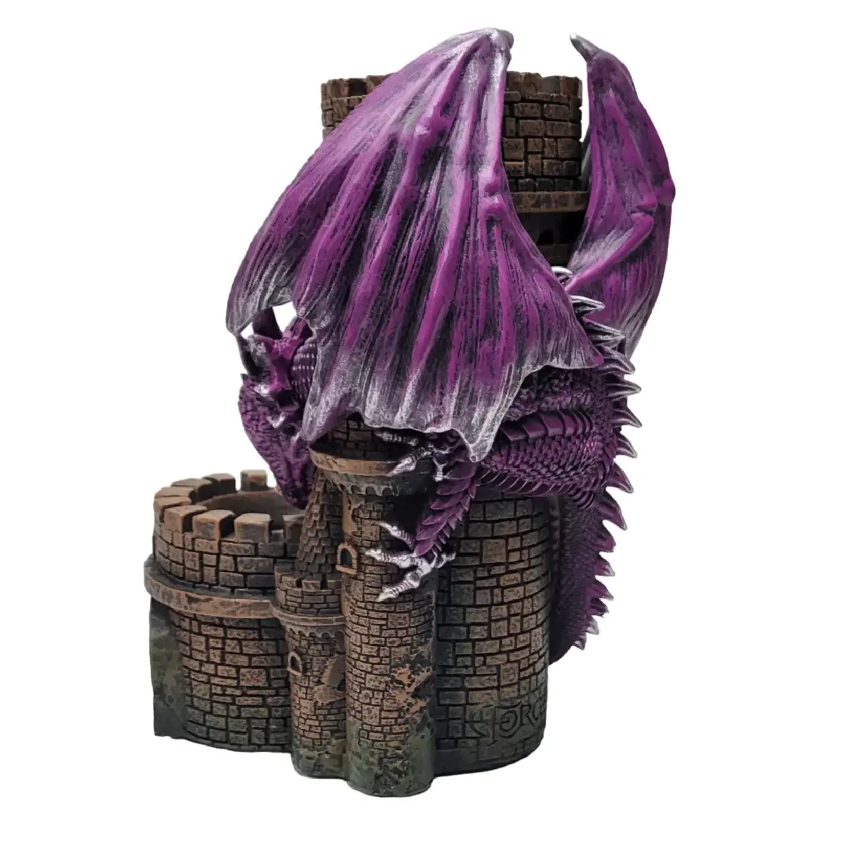 Forged Gaming Dragons Keep Dice Tower Purple Dragon