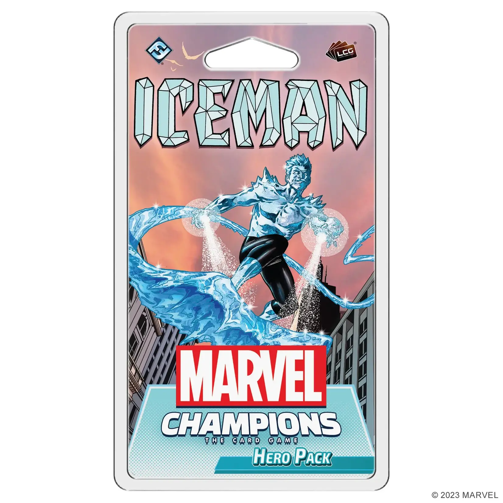Fantasy Flight Games Marvel Champions Iceman Hero Pack