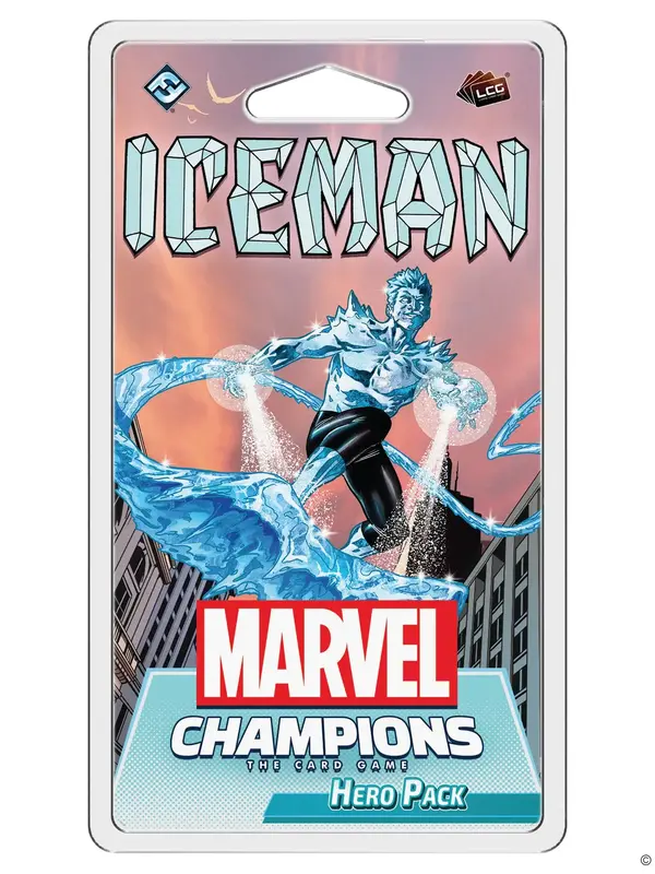 Fantasy Flight Games Marvel Champions Iceman Hero Pack