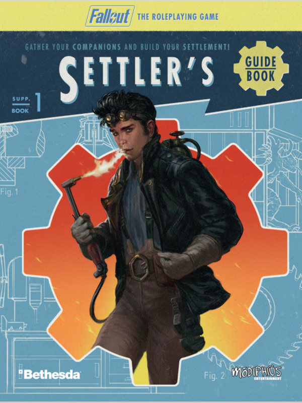 Modiphius Fallout The Roleplaying Game Settler's Guide Book