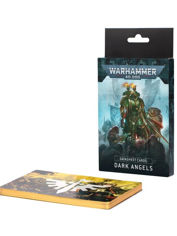 Games Workshop Dark Angels Datasheet Cards