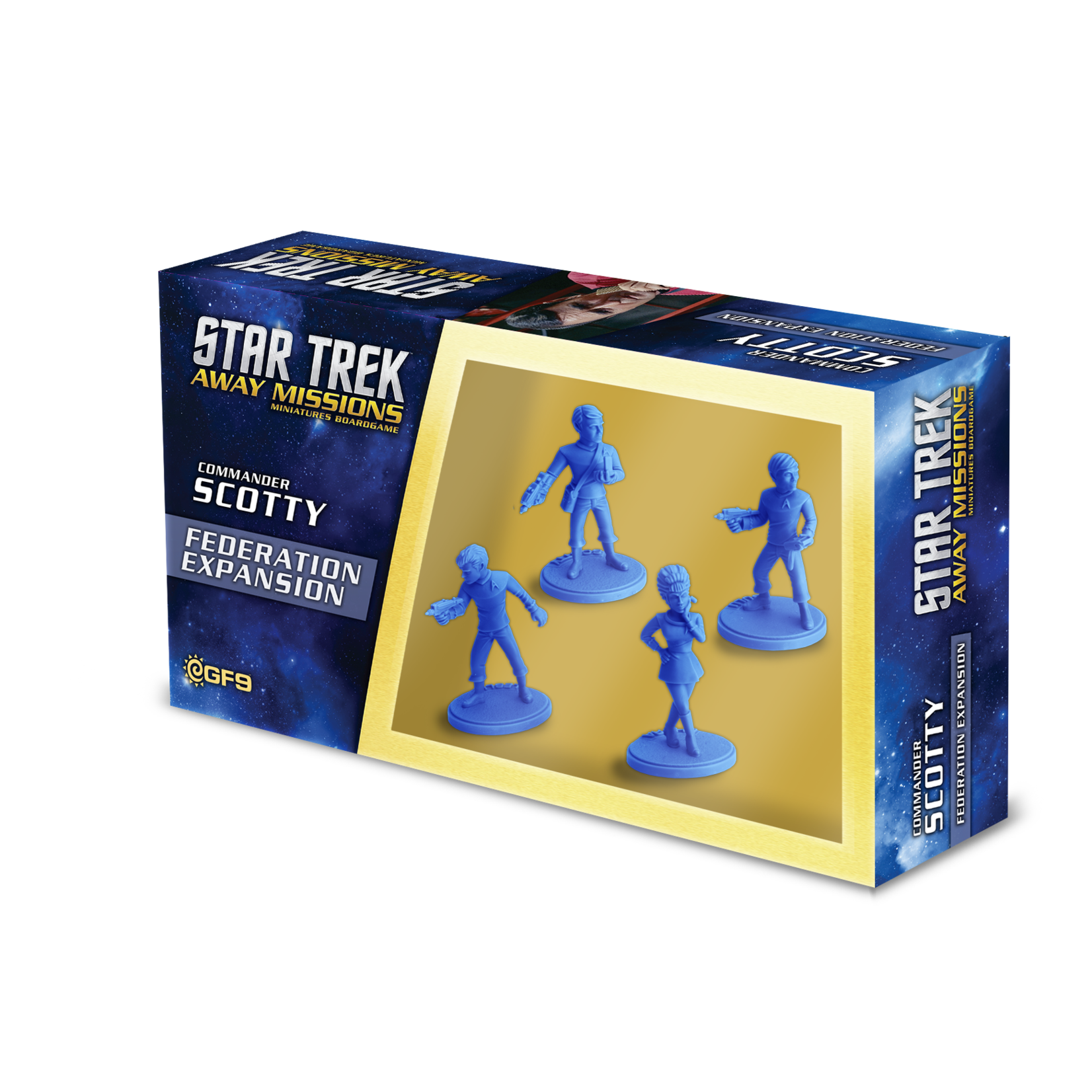 GaleForce Nine Star Trek Away Missions Commander Scotty Expansion