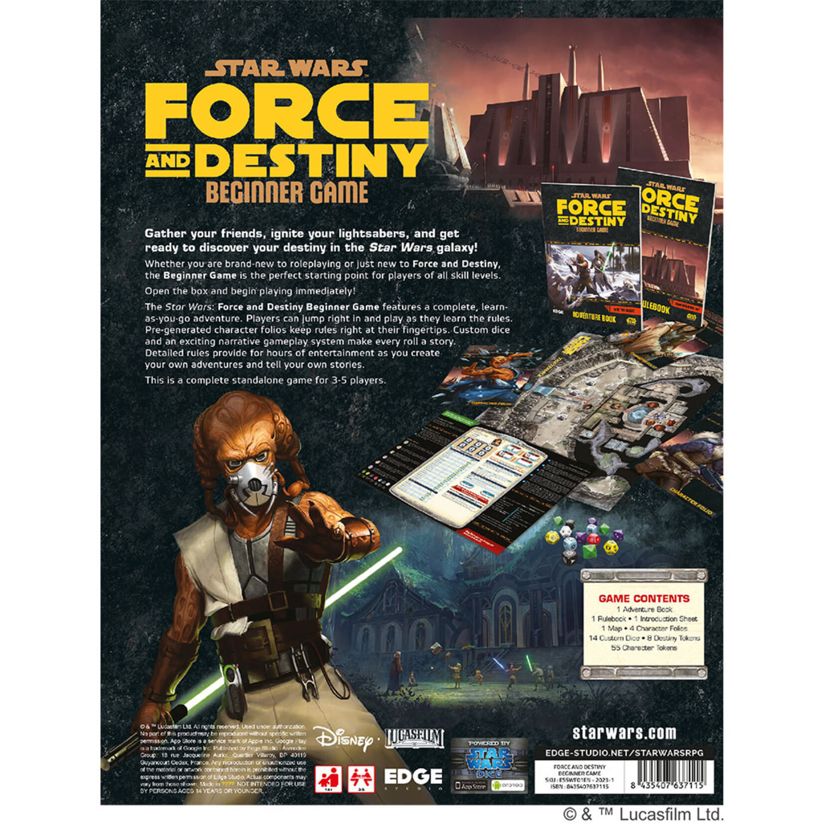 Edge Studio Star Wars Force and Destiny Beginner Game