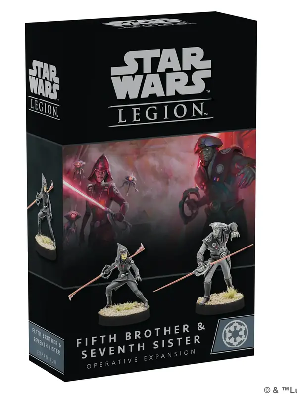 Atomic Mass Games Star Wars Legion Fifth Brother and Seventh Sister Operative Expansion