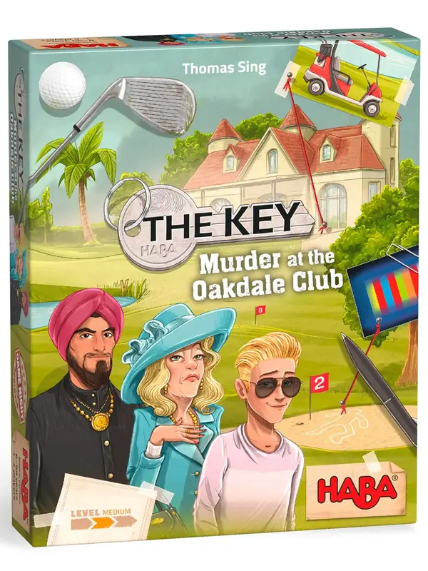 HABA USA The Key Murder at Oakdale Club