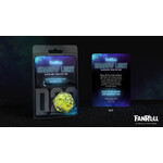 FanRoll Shadow Light UV Reactive Individual d20 Elixir Liquid Core Dice