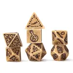 Sirius Dice Illusory Stone Sandstone Dice Set