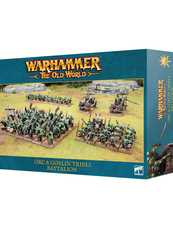 Games Workshop The Old World Battalion Orc & Goblin Tribes