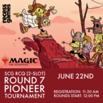 WOTC MTG SCG RCQ (2-slot) Round 7 Pioneer Tournament - June 22, 2024