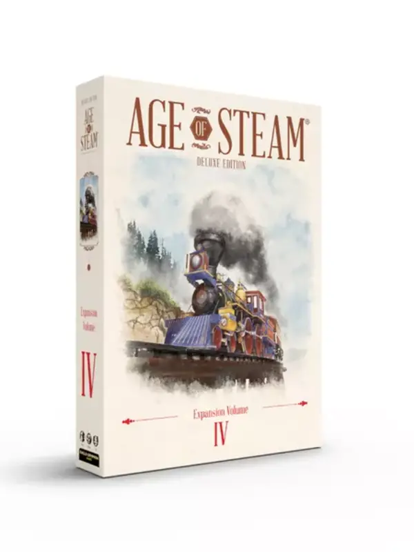 Eagle Gryphon Games Age of Steam Deluxe Expansion IV & Jamaica & Puerto Rico Maps