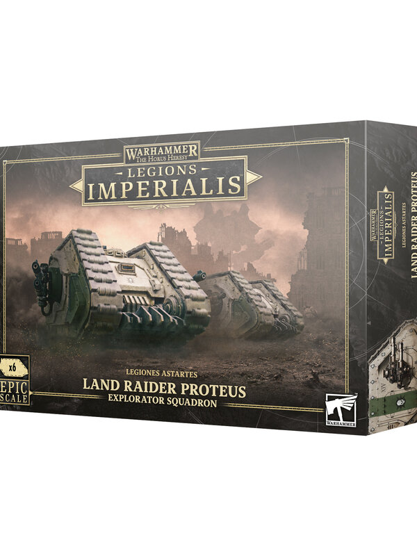 Games Workshop Legions Imperialis Land Raider Proteus Explorator Squadron