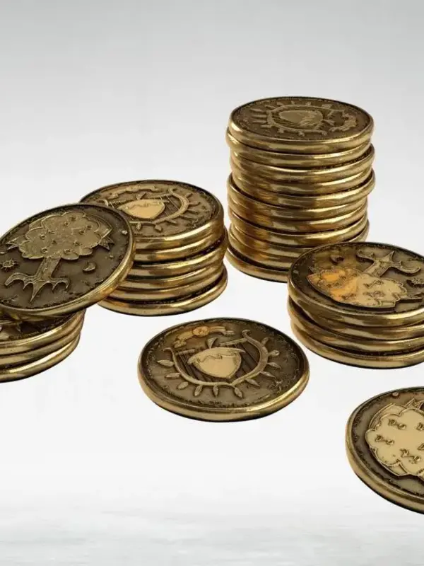 Final Frontier Games Bardwood Grove Metal Coins