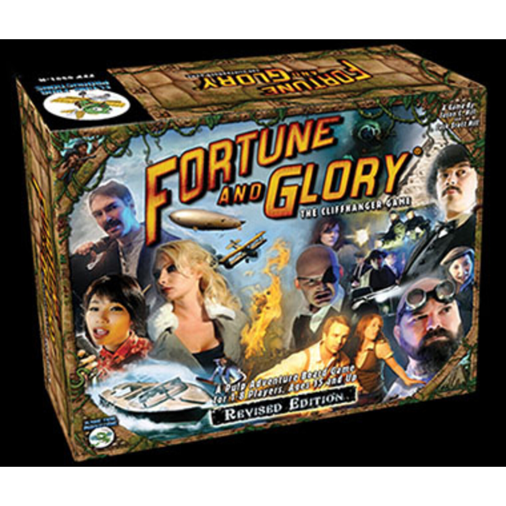 Flying Frog Productions Fortune and Glory The Cliffhanger Game Revised Edition