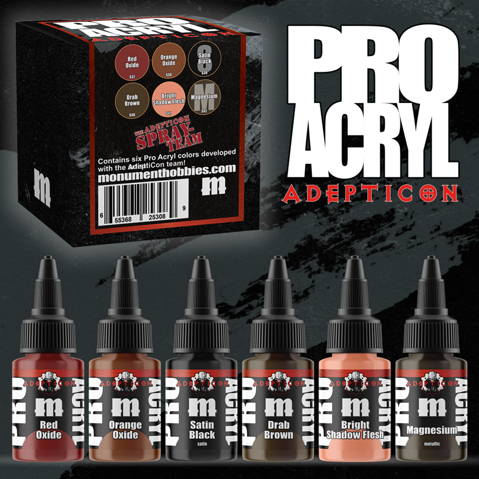 Monument Hobbies Pro Acryl Signature Series Set - Adepticon Spray Team
