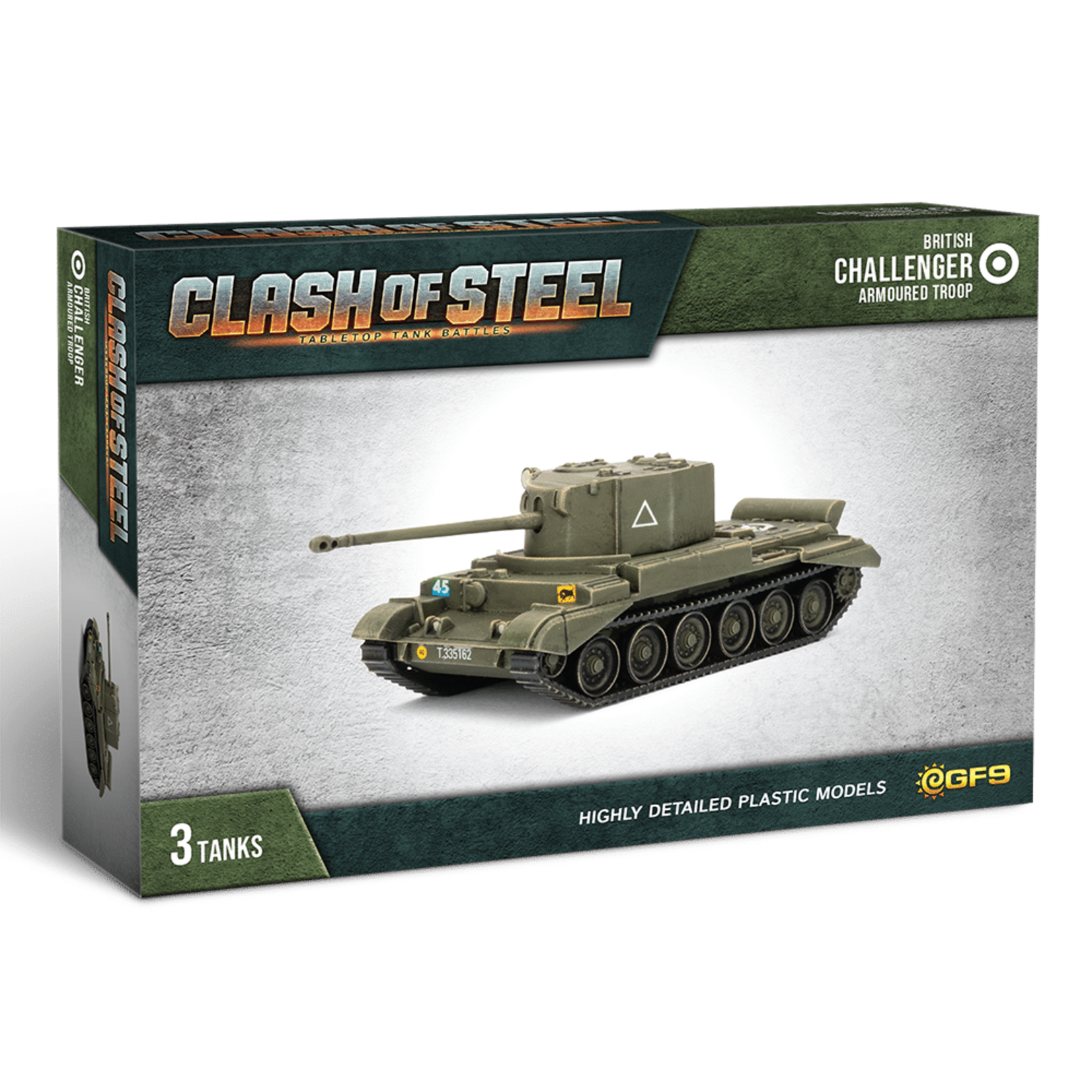 Battlefront Miniatures Clash of Steel Challenger Armoured Troop