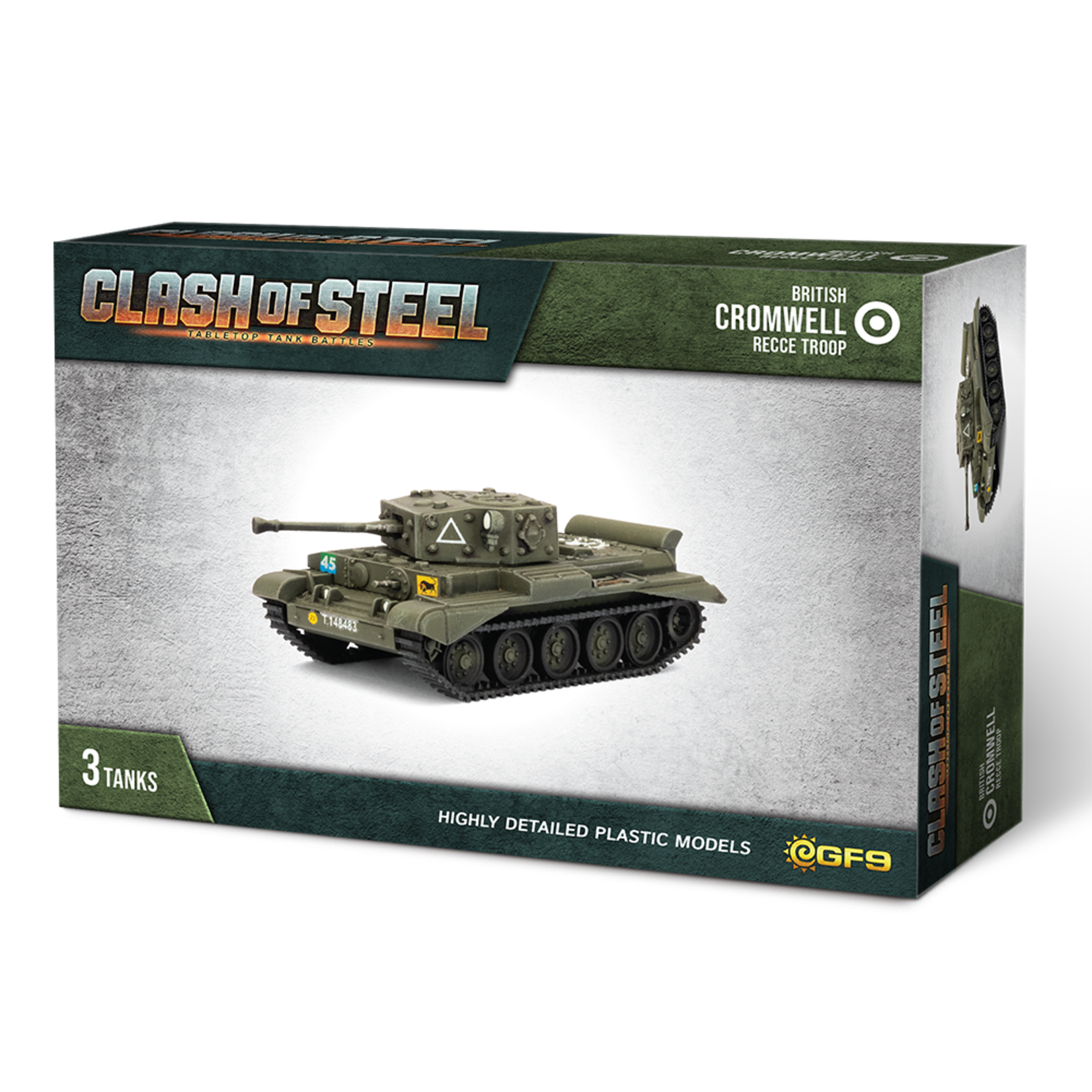 Battlefront Miniatures Clash of Steel Cromwell Recce Troop