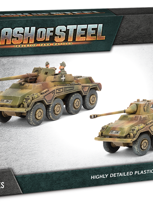 Battlefront Miniatures Clash of Steel Puma Scout Troop