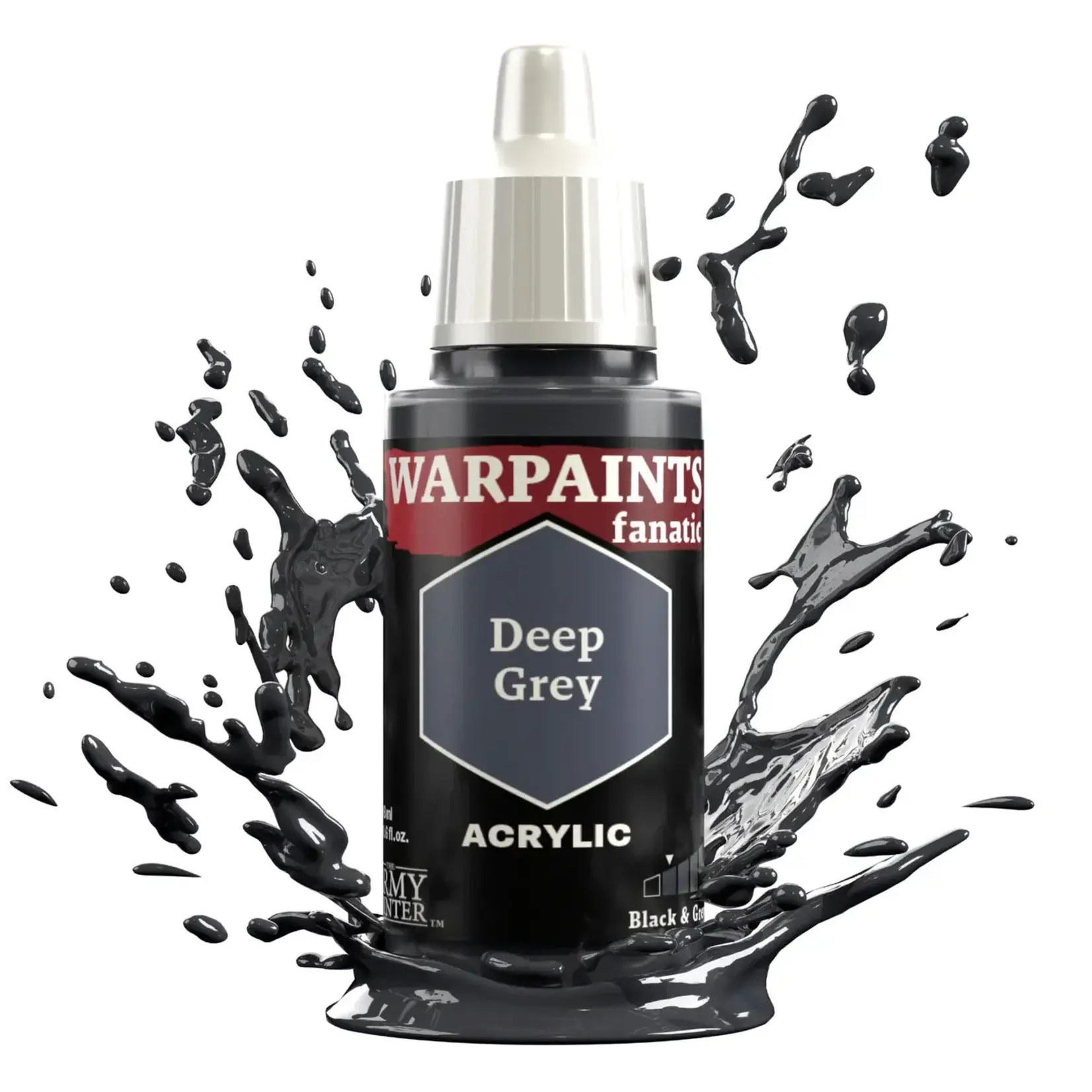 Army Painter Warpaints Fanatic: Deep Grey 18ml