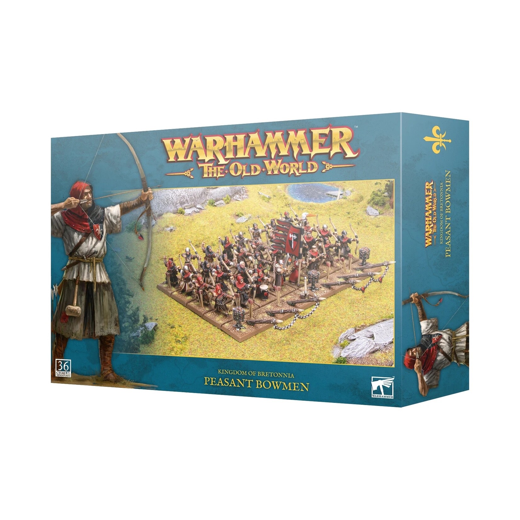 Games Workshop Kingdom of Bretonnia Peasant Bowmen