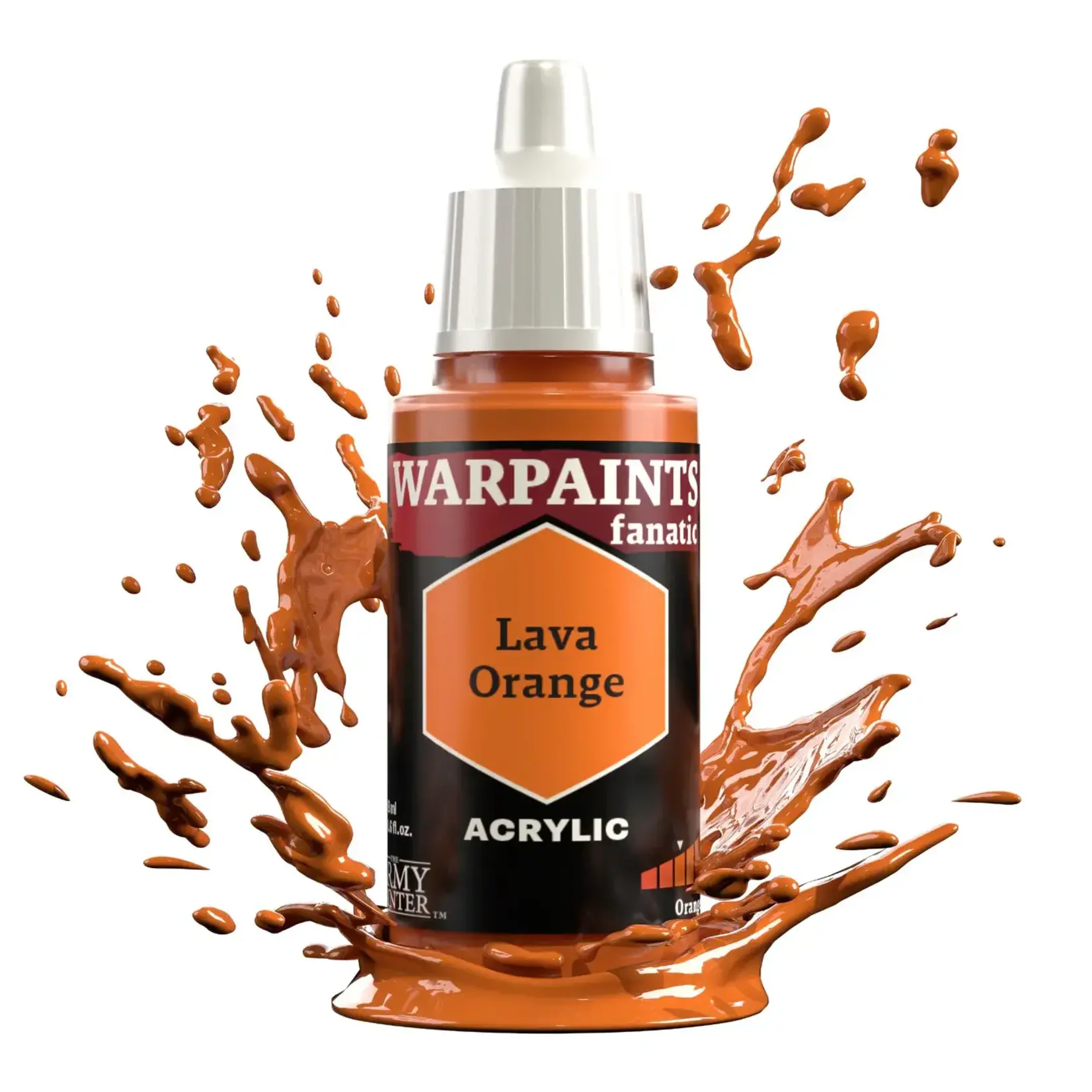 Army Painter Warpaints Fanatic: Lava Orange 18ml