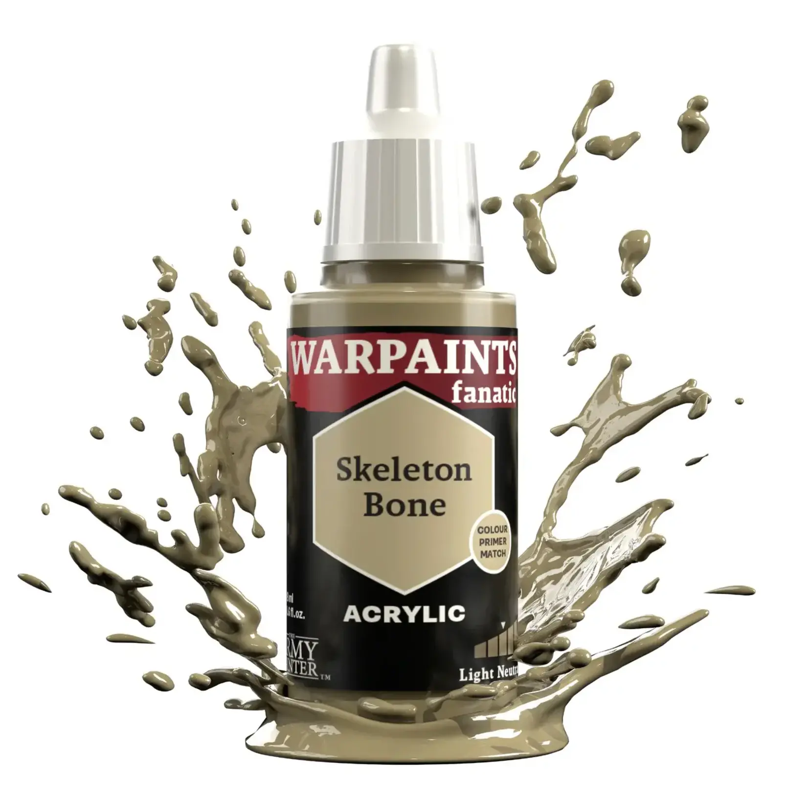 Army Painter Warpaints Fanatic: Skeleton Bone 18ml