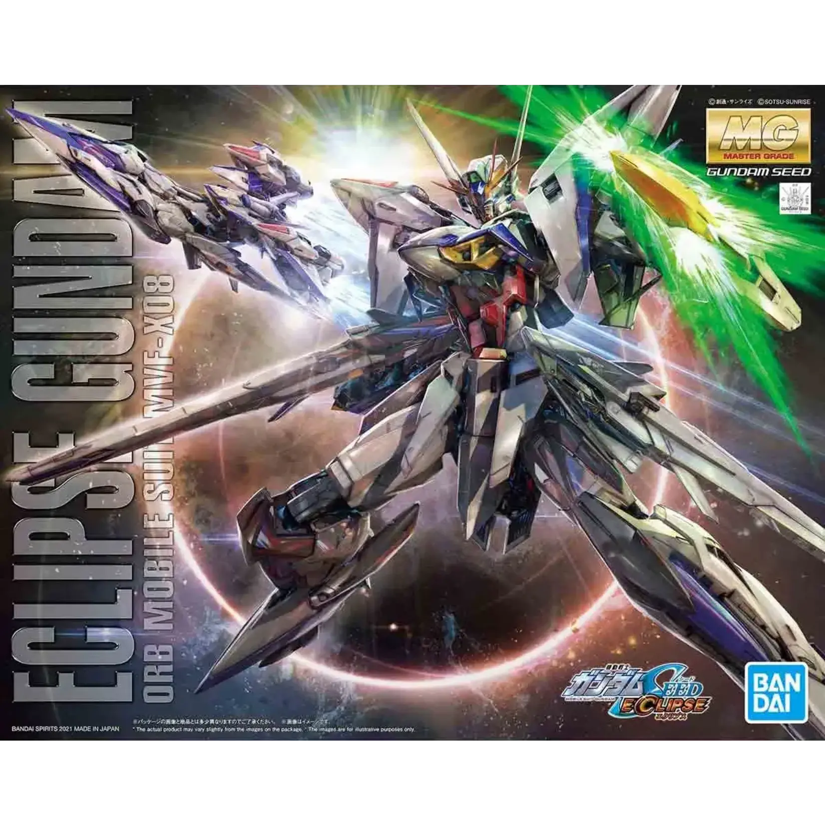 BANDAI CO Gunpla MG 1/100 Gundam SEED Eclipse Gundam