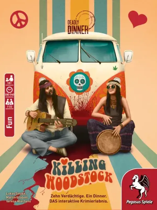 Pegasus Spiele Deadly Dinner Killing Woodstock